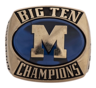 1991 Michigan Wolverines Football Big 10 Champions Ring